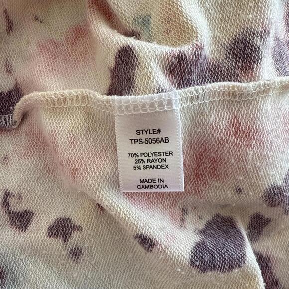 Zenana Tie Dye Slim Spaghetti Strap Sun Boho Maxi Dress L Large - Picture 5 of 5